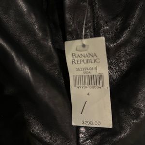 Brand new never worn genuine leather pants